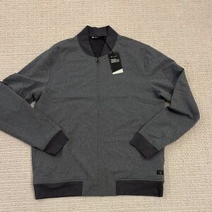 Travis Mathew Charcoal Bomber Jacket